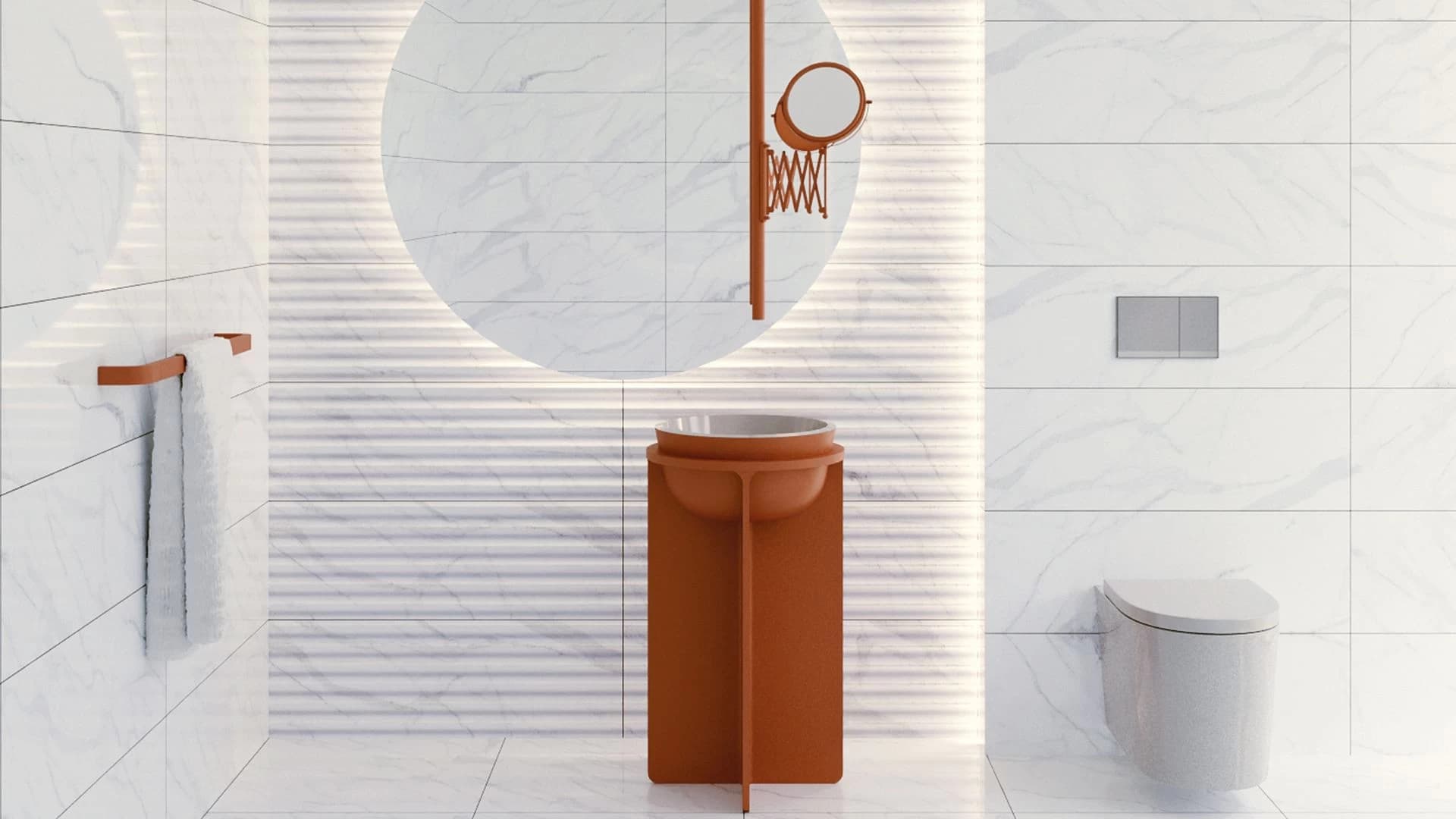 Cocina moderna mostrando encimeras de porcelánico duraderas y estilosas